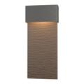 Hubbardton Forge Stratum 21 Inch Tall LED Outdoor Wall Light - 302632-1010