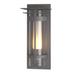 Hubbardton Forge Banded 25 Inch Tall Outdoor Wall Light - 305999-1006