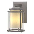 Hubbardton Forge Meridian Small 10 Inch Tall Outdoor Wall Light - 305605-1009