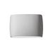 Justice Design Group Ambiance 9 Inch Tall 2 Light Outdoor Wall Light - CER-8898W-CKC