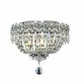 Elegant Lighting Century 12 Inch 4 Light Flush Mount - V1900F12G/RC