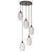 Hammerton Studio Ellisse 20 Inch 5 Light Multi Light Pendant - CHB0035-05-FB-OA-C01-E2