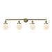 Innovations Lighting Bruno Marashlian Beacon 42 Inch 4 Light Bath Vanity Light - 215-PN-G204-6