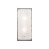 Hammerton Studio Textured Glass 13 Inch Wall Sconce - CSB0044-13-FB-FS-E2