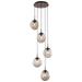 Hammerton Studio Levi Wilson Nebula 24 Inch 5 Light Multi Light Pendant - CHB0066-05-MB-GC-C01-L1