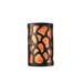 Justice Design Group Ambiance 9 Inch Wall Sconce - CER-7445-CRK-MICA