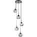 Hammerton Studio Levi Wilson Nebula 24 Inch 5 Light Multi Light Pendant - CHB0068-05-BS-ZA-C01-L1