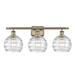 Innovations Lighting Bruno Marashlian Deco Swirl 26 Inch 3 Light Bath Vanity Light - 516-3W-AB-G1213-8