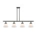 Innovations Lighting Bruno Marashlian Large Cone 48 Inch 4 Light Linear Suspension Light - 916-4I-WPC-G41