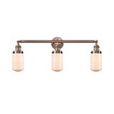 Innovations Lighting Bruno Marashlian Dover 31 Inch 3 Light Bath Vanity Light - 205-AB-G312-LED