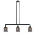 Innovations Lighting Bruno Marashlian Small Bell Cage 38 Inch 3 Light Linear Suspension Light - 213-BAB-G54-CE-LED