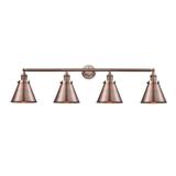 Innovations Lighting Bruno Marashlian Appalachian 43 Inch 4 Light Bath Vanity Light - 215-BK-M13-BK