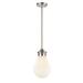 Innovations Lighting Bruno Marashlian Genesis 7 Inch Mini Pendant - 414-1S-BK-G4142-8-LED