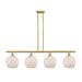 Innovations Lighting Bruno Marashlian Farmhouse Rope 48 Inch 4 Light Linear Suspension Light - 516-4I-WPC-G122-8RB