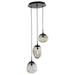 Hammerton Studio Levi Wilson Nebula 22 Inch 3 Light LED Multi Light Pendant - CHB0069-03-MB-GC-C01-L1