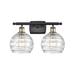 Innovations Lighting Bruno Marashlian Deco Swirl 16 Inch 2 Light Bath Vanity Light - 516-2W-AB-G1213-8-LED