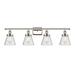 Innovations Lighting Bruno Marashlian Small Cone 36 Inch 4 Light Bath Vanity Light - 916-4W-WPC-G62