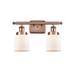 Innovations Lighting Bruno Marashlian Small Bell 16 Inch 2 Light Bath Vanity Light - 916-2W-WPC-G53-LED