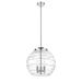 Innovations Lighting Bruno Marashlian Deco Swirl 16 Inch Large Pendant - 221-3S-PC-G1213-16