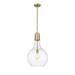 Innovations Lighting Bruno Marashlian Amherst 13 Inch Large Pendant - 492-1S-SN-G584-14