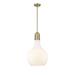 Innovations Lighting Bruno Marashlian Amherst 13 Inch Large Pendant - 492-1S-SN-G584-14