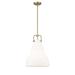 Innovations Lighting Bruno Marashlian Haverhill 14 Inch Large Pendant - 494-1S-BK-G594-14-LED