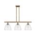 Innovations Lighting Bruno Marashlian Ballston Dome 36 Inch 3 Light Linear Suspension Light - 516-3I-BAB-GBD-91-LED