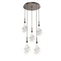 Hammerton Studio Blossom 19 Inch 5 Light LED Multi Light Pendant - CHB0059-05-MB-BC-C01-L3