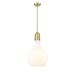 Innovations Lighting Bruno Marashlian Amherst 13 Inch Large Pendant - 492-1S-SG-G581-14-LED