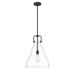 Innovations Lighting Bruno Marashlian Haverhill 14 Inch Large Pendant - 494-1S-BK-G592-14-LED