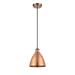 Innovations Lighting Bruno Marashlian Ballston Dome 7 Inch Mini Pendant - 516-1P-OB-GBD-754-LED