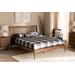 Baxton Studio Abel Classic and Traditional Transitional Walnut Brown Finished Wood Queen Size Platform Bed - Wholesale Interiors MG0064-Walnut-Queen