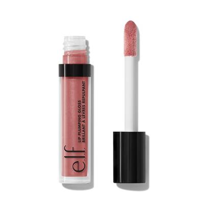 e.l.f. Cosmetics Lip Plumping Gloss In Mauve Lady - Vegan and Cruelty-Free Makeup