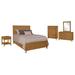 Birch Lane™ Deitrich Standard 5 Piece Bedroom Set Wicker/Rattan in Brown | Twin | Wayfair 8A23C5018E5443E9B6ED63580D2E61CC