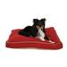 Carolina Pet Company Jamison Dog Pillow Polyester in Red/White | 4 H x 30 D in | Wayfair 012020