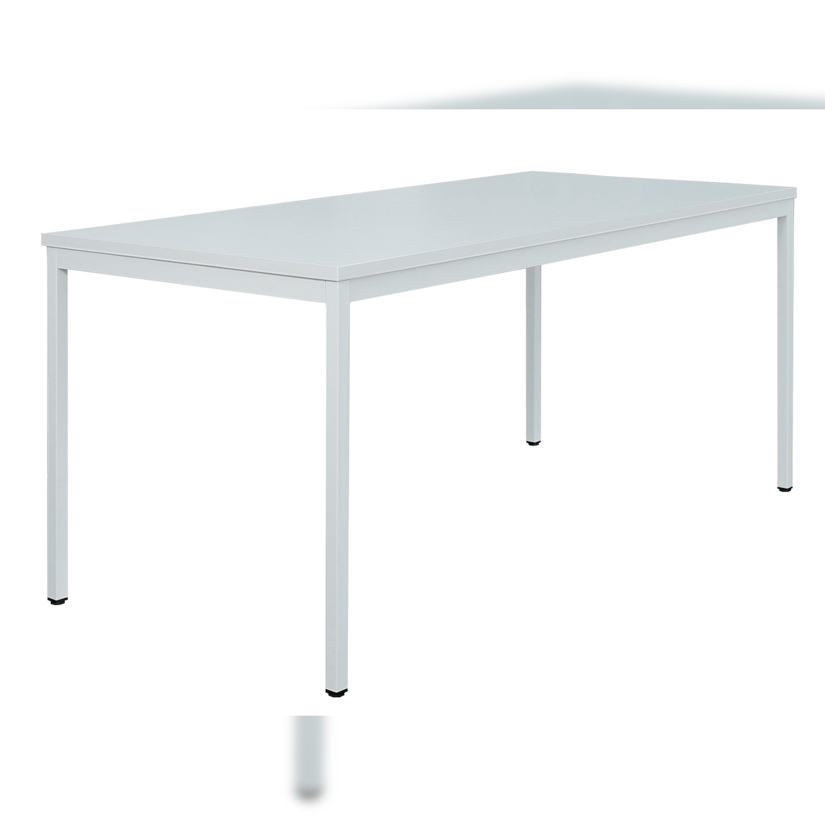 Besprechungstisch, 750 x 2000 x 1000 mm, lichtgrau Image
