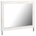 Signature Design by Ashley Gerridan Mirror in White Wood in Brown/White | 30.67 H x 41.85 W x 1.3 D in | Wayfair B1190-36