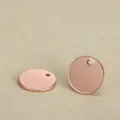MYLONGINGhanded-Breloques gravables en acier inoxydable M disques vierges pendentif de collier