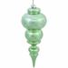 The Holiday Aisle® 14" Finial Christmas Ornament Plastic in Green | 14 H x 5.5 W x 5.5 D in | Wayfair HLDY2949 32573916