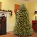 The Holiday Aisle® Dunhill Fir Artificial Christmas Tree w/ Color & Clear Lights | 7.5' H x 5' W x 4' 11" D | Wayfair