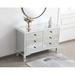 Etta Avenue™ Caila 6 Drawer 48" W Double Dresser Wood in White | 32 H x 48 W x 18 D in | Wayfair 0D2C269FD8564681AA29053F83CF8031