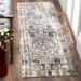 Black/White 26 x 0.5 in Area Rug - Trent Austin Design® Highworth Oriental Ivory/Black Area Rug Polypropylene | 26 W x 0.5 D in | Wayfair