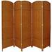 Winston Porter Broch Bamboo/Rattan Folding Room Divider Wood in Brown | 71 H x 97.5 W x 0.75 D in | Wayfair 0F4E0BEF32D24ACA8BD5A1A620F62899
