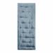 Mistana™ Henegar Poly Chenille Lounge Floor Pillow Cushion Polyester/Polyfill blend in Blue | 74 H x 27 W in | Wayfair