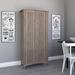 Lark Manor™ Pernell 62.95" Kitchen Pantry Wood in Gray | 62.95 H x 31.5 W x 15.75 D in | Wayfair 5E968C8B01774CA0871B7B7768599DD0