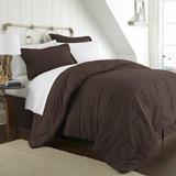 Andover Mills™ Mirabal Microfiber Complete Bedding Set Polyester/Polyfill/Microfiber in Brown | Full Comforter + 7 Additional Pieces | Wayfair