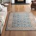 Blue/White 132 x 0.35 in Area Rug - Alcott Hill® Weigle Oriental Area Rug in Blue/Beige | 132 W x 0.35 D in | Wayfair