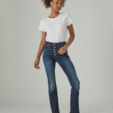 Lucky Brand High Rise Bianca Boot - Women's Pants Denim Bootcut Jeans in Pinos, Size 24 x 34