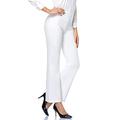 Tapata Women's 30'' High Waist Stretchy Bootcut Dress Pants Tall, Petite, Regular for Office Business Casual White L