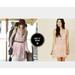 Free People Dresses | Free People Pink Blush Lace & Voile Trapeze Slip | Color: Pink/White | Size: M